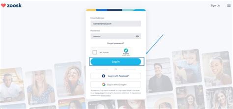 Zoosk Login: Step